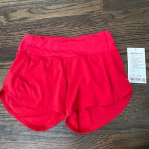 lululemon speed up shorts ‘4